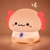 Squishy Silicone Little Axolotl LED Night Light - Perfect Gift for Kids and Girls - Image 3