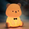 Squishy Silicone Teddy Bear LED Night Light - Perfect Gift for Kids and Girls - Image 8