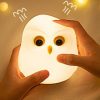 Squishy Silicone Little Owl LED Night Light - Perfect Gift for Kids and Girls - Image 5