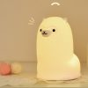 Squishy Silicone Alpaca LED Night Light - Perfect Gift for Kids and Girls - Image 4