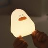 Squishy Silicone Chubby Chick LED Night Light - Perfect Gift for Kids and Girls - Image 3