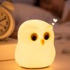 Squishy Silicone Little Owl LED Night Light - Perfect Gift for Kids and Girls - Image 2