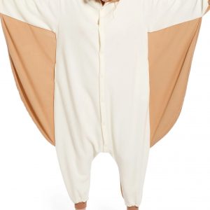 Flying Squirrel Costume Onecie Pajamas, Women Soft Pajamas - Image 6