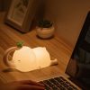 Squishy Silicone Flying Elephant LED Night Light - Perfect Gift for Kids and Girls - Image 6