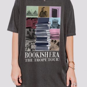 Bookish Era Comfort Colors Shirt | Book Lover T-Shirt Concert Reader Tee Born To Read Book Tropes Gift For Reader Romance T-Shirt Read More - Image 3