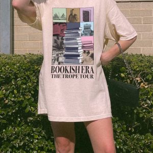 Bookish Era Comfort Colors Shirt | Book Lover T-Shirt Concert Reader Tee Born To Read Book Tropes Gift For Reader Romance T-Shirt Read More - Image 5