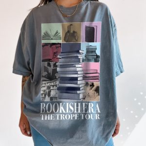 Bookish Era Comfort Colors Shirt | Book Lover T-Shirt Concert Reader Tee Born To Read Book Tropes Gift For Reader Romance T-Shirt Read More - Image 4